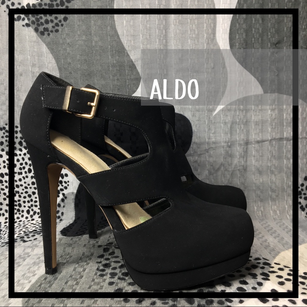ALDO • Platform Pumps with Buckle Closure